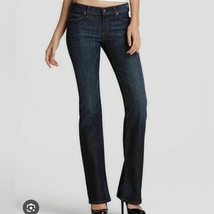 Citizens Of Humanity Kelly Low Rise Dark Blue Women's Jeans Size 27‎